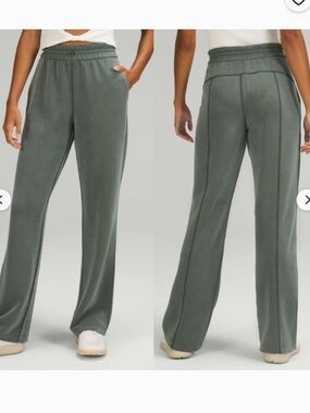 Lululemon Softstreme Pants Wide Leg Olive 20